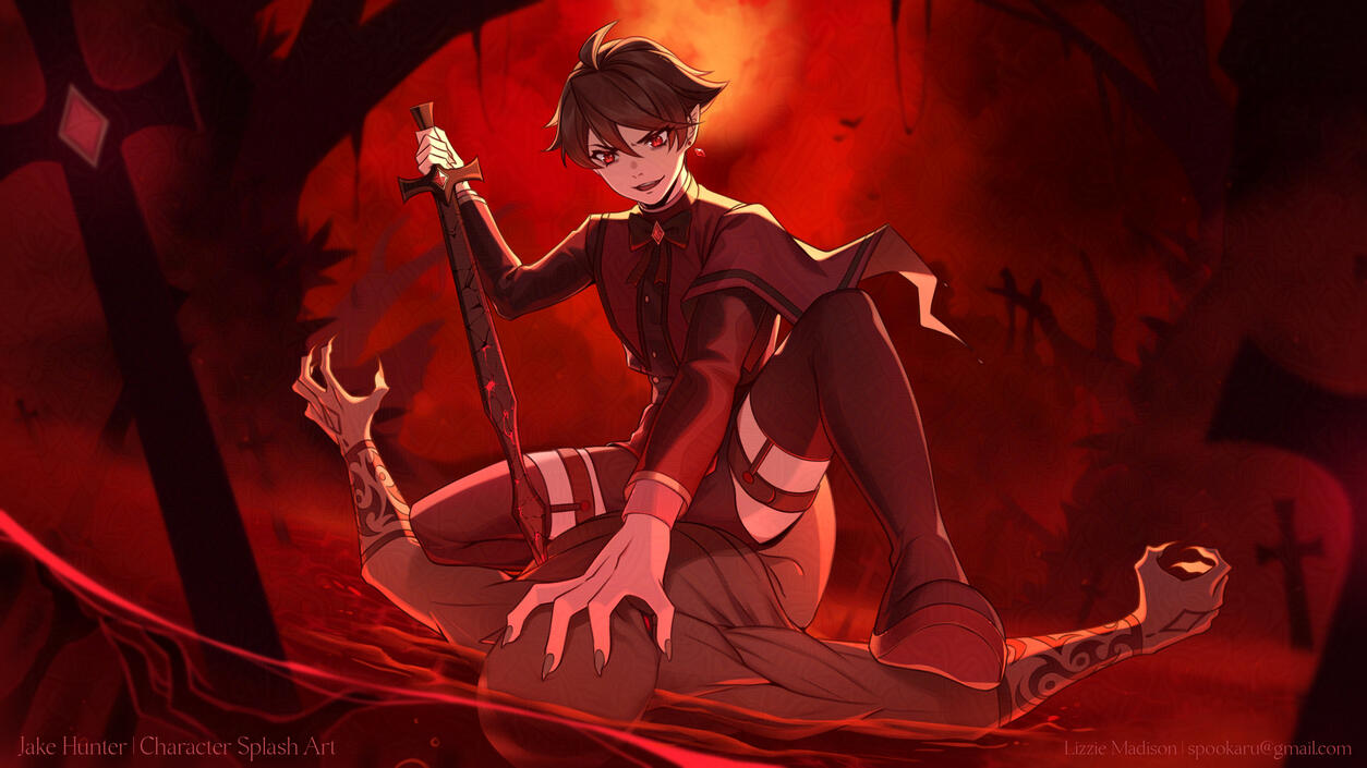 Jake Full Illustration Splash